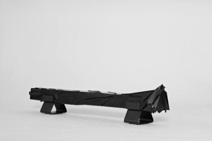 The Untitled bench (After W.B) by Laurie Wiid Van Heerden. Image: Justin Patrick. 