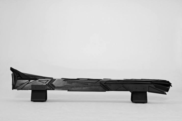 The Untitled bench (After W.B) by Laurie Wiid Van Heerden. Image: Justin Patrick. 