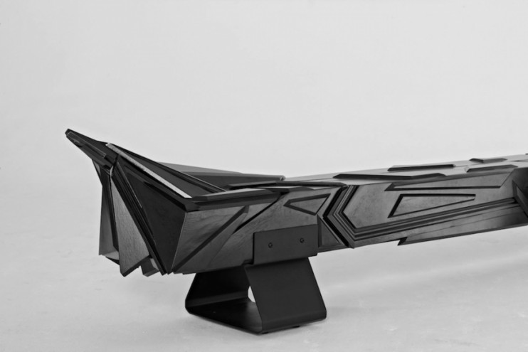 The Untitled bench (After W.B) by Laurie Wiid Van Heerden. Image: Justin Patrick. 