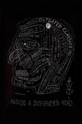 Grayson Perry's illustration and words for Ron Arad's Last Train project. 