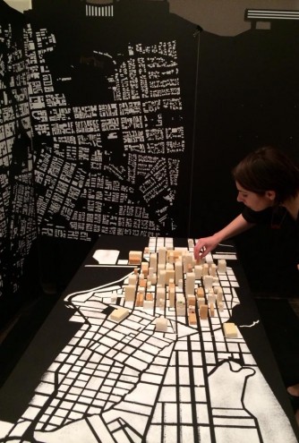 "Eetstad" installation by WitOpWit.