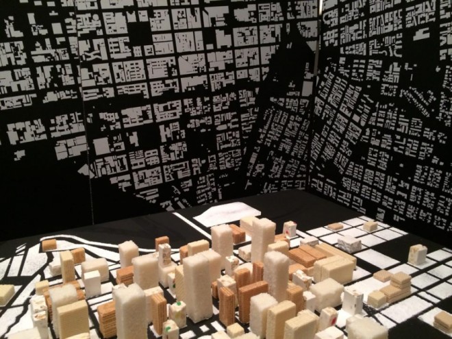 "Eetstad" installation by WitOpWit.