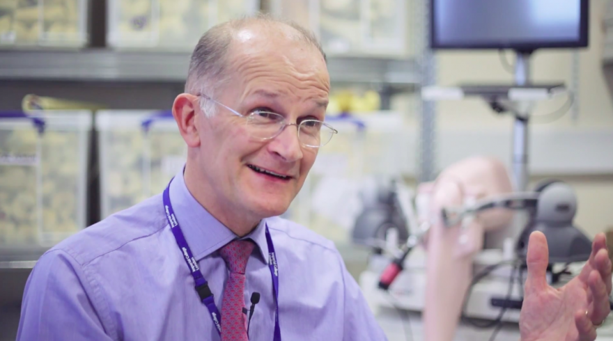 Professor Justin Cobb is the medical driver of Embody Ortho.