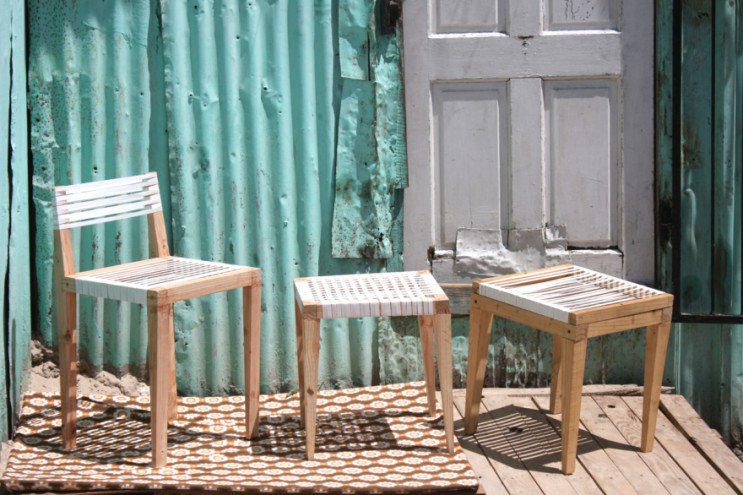 2015 Emerging Creative Bonga Jwambi's chairs and stools.