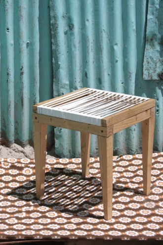 2015 Emerging Creative Bonga Jwambi's stool.