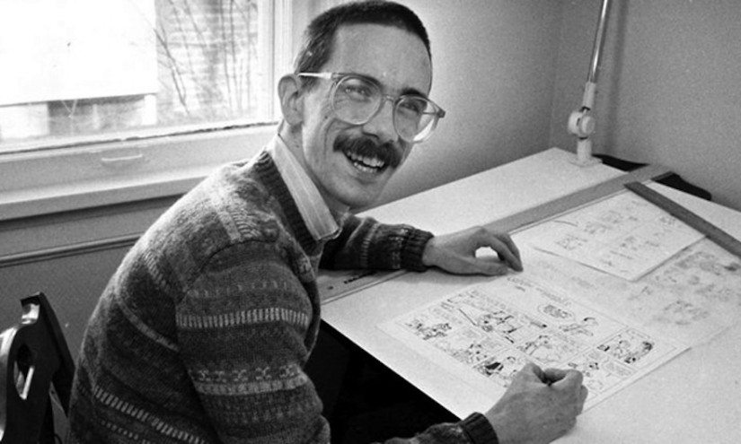 Media shy cartoonist Bill Watterson in 1986.