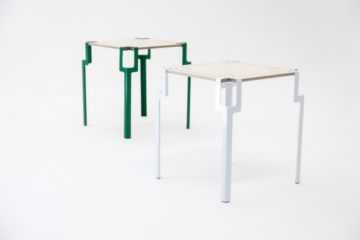 Pinda side table by Siyanda Mbele.