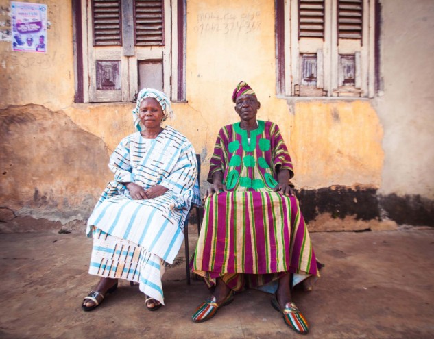 Tunde Owolabi visited a small town in Oyo State to learn about the material Aso Oke.