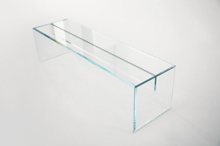 PRISM Bench by Tokujin Yoshioka for Glas Italia. 