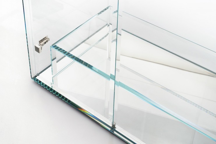 PRISM Cabinet by Tokujin Yoshioka for Glas Italia. 