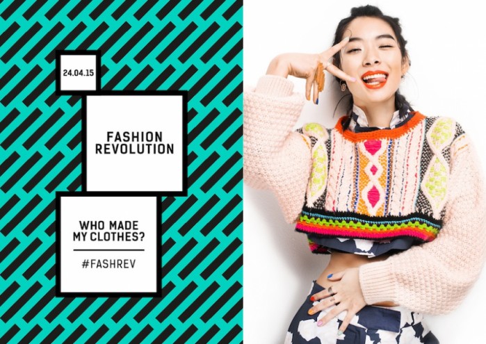 Fashion Revolution Day encourages consumer to be more aware of the fashion supply chains they buy into. 