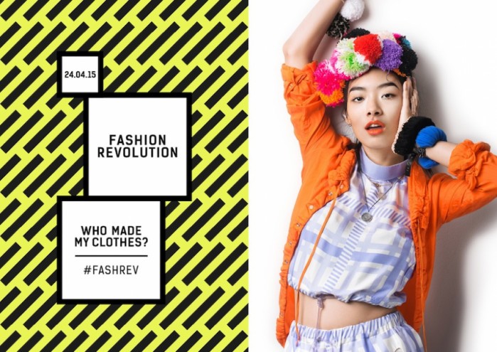 Fashion Revolution Day encourages consumer to be more aware of the fashion supply chains they buy into. 