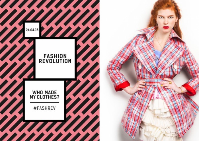 Fashion Revolution Day encourages consumer to be more aware of the fashion supply chains they buy into. 