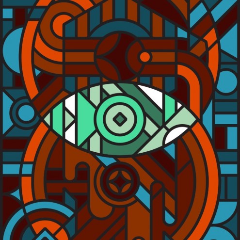 "Geometcentricity" by Si Maclennan.