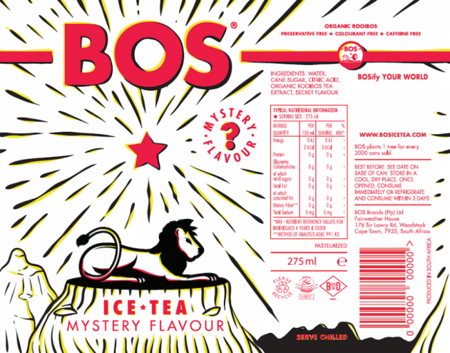 BOS Ice Tea is bringing an exhibition of shortlisted designs from its Design-A-Can competition to 6 Spin Street, Cape Town as part of First Thursdays.