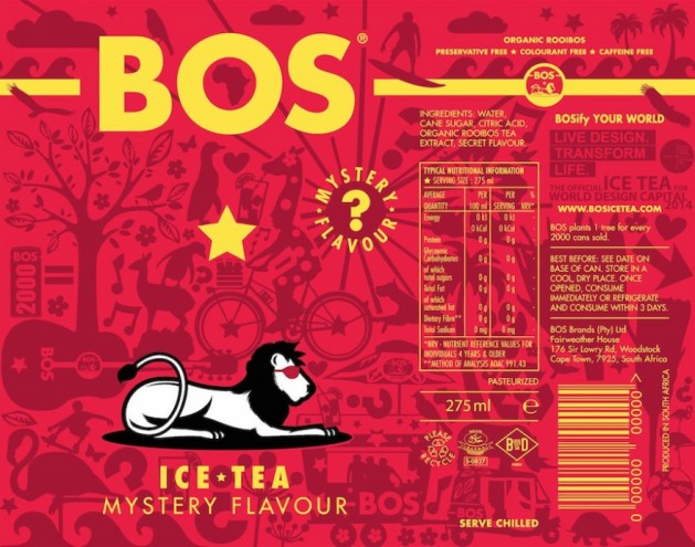 BOS Ice Tea is bringing an exhibition of shortlisted designs from its Design-A-Can competition to 6 Spin Street, Cape Town as part of First Thursdays.