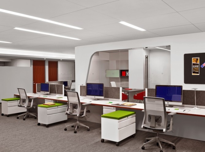 Interior for Core Media Group in New York.