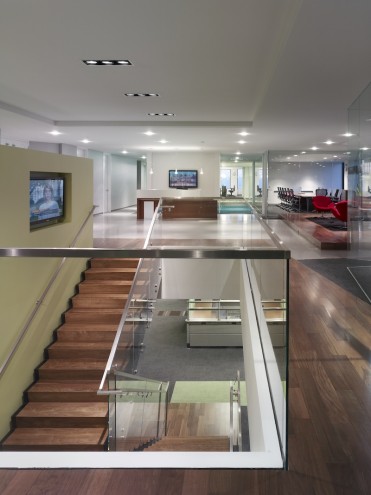 Sheppard Mullin Richter & Hampton’s Los Angeles offices was a LEED-certified renovation project. 