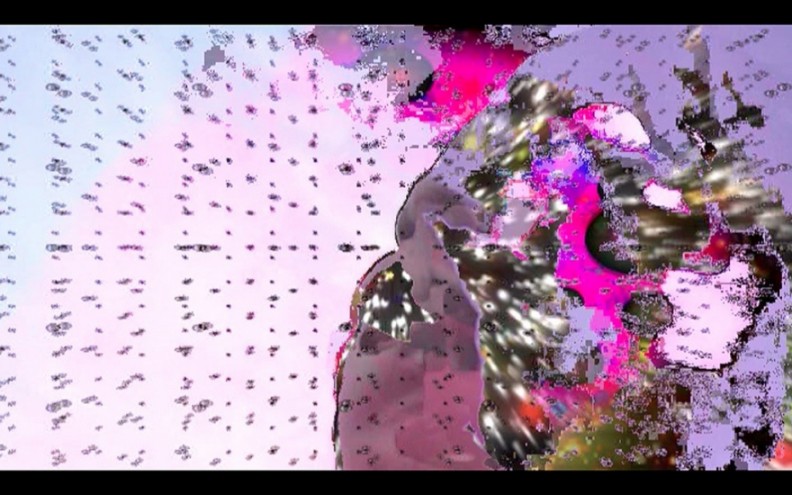 "I am sky", 2013, digital video, colour, sound, by Dineo Seshee Bopape.