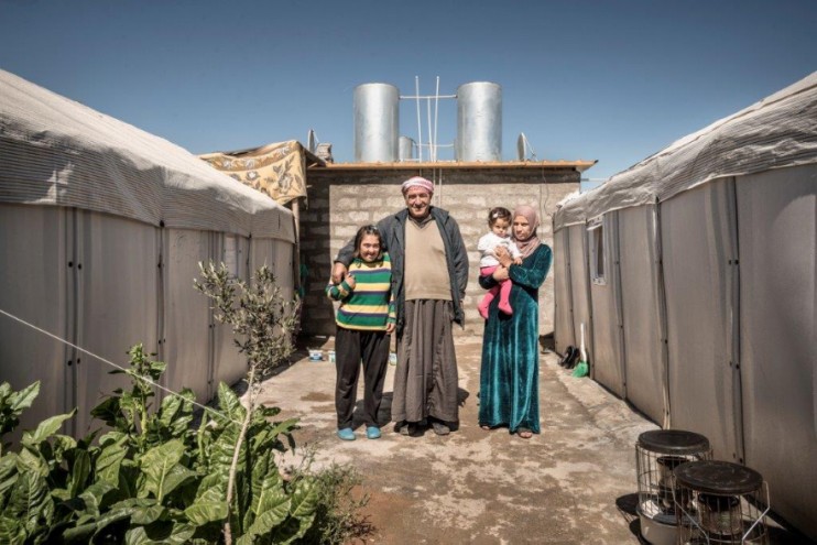 Humanitarian shelter for the sick and displaced in Nepal delivered by Ikea. Photo: © Better Shelter 