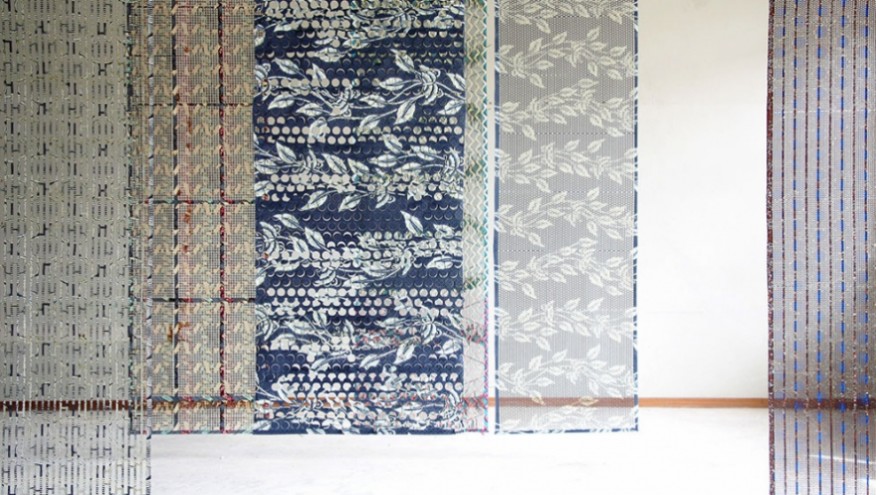 Design Academy Eindhoven graduate Simone Post is giving new life to the discarded wax prints from Vlisco by designing a series of interior products. 