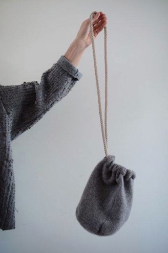 Brighton design brand Milkweed creates biodegradable, sustainable, unisex knitwear from local, organic yarn. Image: Milkweed
