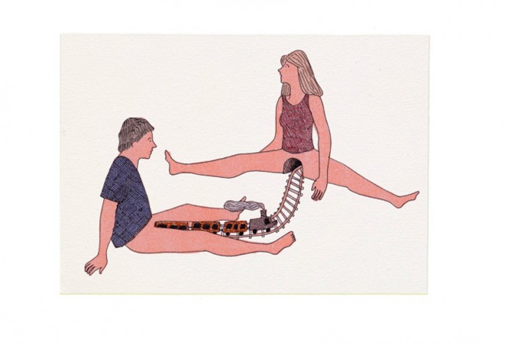  “Les Coquins” is a book of risqué illustrations by French artist Marion Fayolle. 