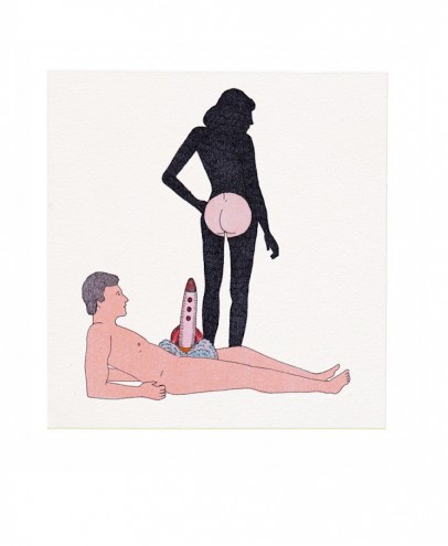  “Les Coquins” is a book of risqué illustrations by French artist Marion Fayolle. 