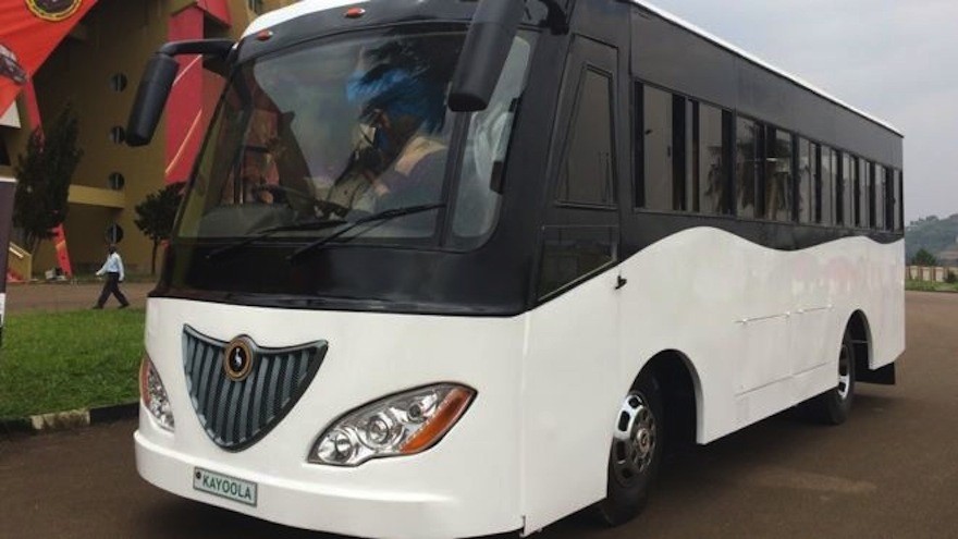 Uganda-based Kiira Motors revealed the first solar-powered bus in Africa – the Kayoola prototype bus.