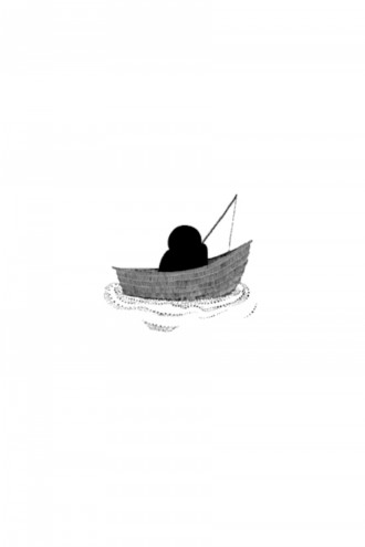 A sneak peak of the illustrations in Harris' first anthology, "Seven"