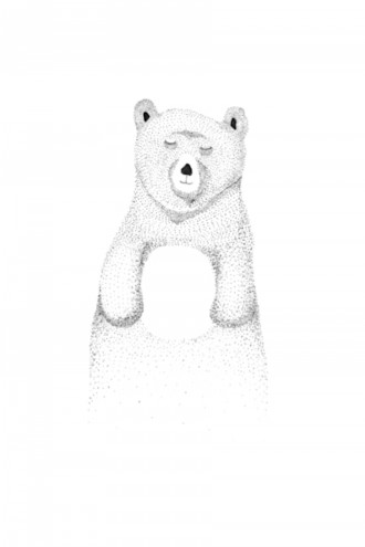 A sneak peak of the illustrations in Harris' first anthology, "Seven"
