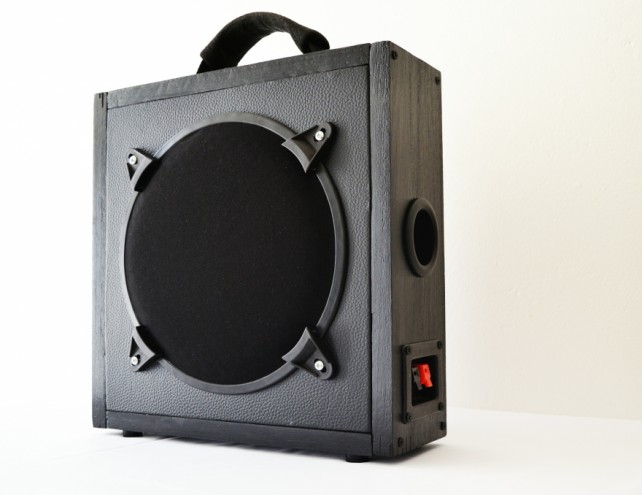 The Darkside boombox design