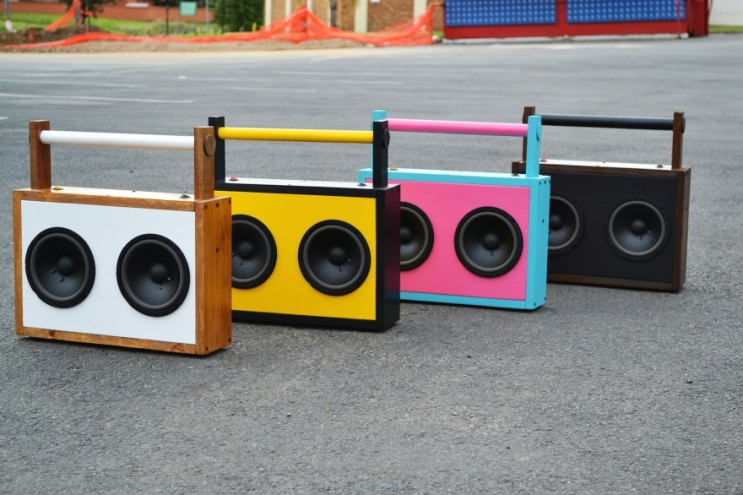 Sedumo's boombox designs