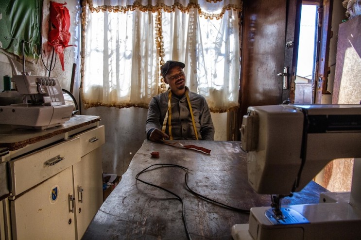 Rhiza graduate from Orange Farm. Image: Exposure