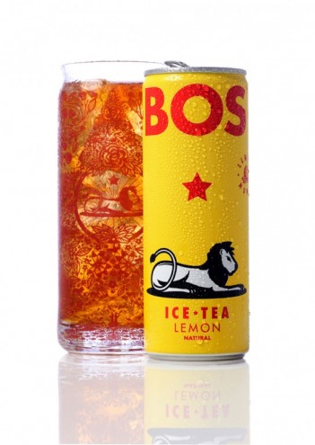Bos Ice Tea. Packaging design by The President. 