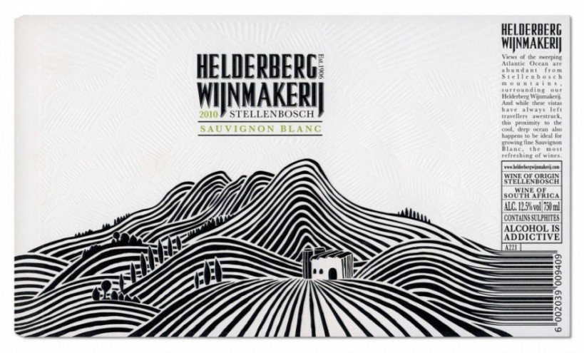 Helderberg Wijnmakerij packaging by Fanakalo. 