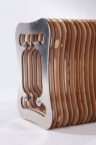 Diviso stool by Neil Macqueen. 