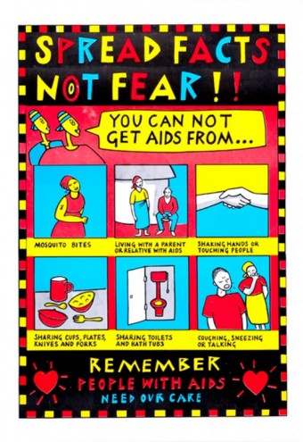 Aids Posters: Zimbabwe. Image via http://jump.dexigner.com/news/22023.