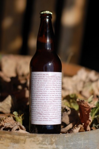 Just Beer's Case of the IPA. 