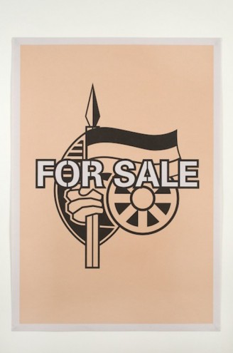 For Sale by Brett Murray. 