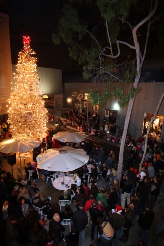 Shopping Cart Christmas Tree by Anthony Schmitt. 