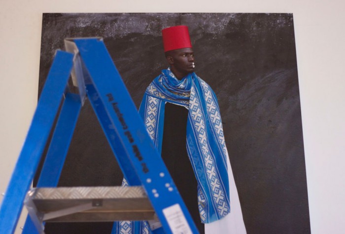 1:54 African art fair installation at Somerset House in London last week