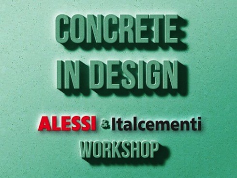 "Concrete in Design" competition by Alessi. 