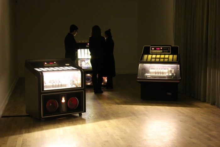 Yuri Suzuki's Juke Box Meets Tate Britain installation 