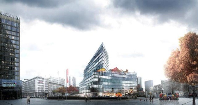 The new Axel Springer Campus by Bjarke Ingels Group (BIG). The new Axel Springer Campus by Bjarke Ingels Group (BIG).