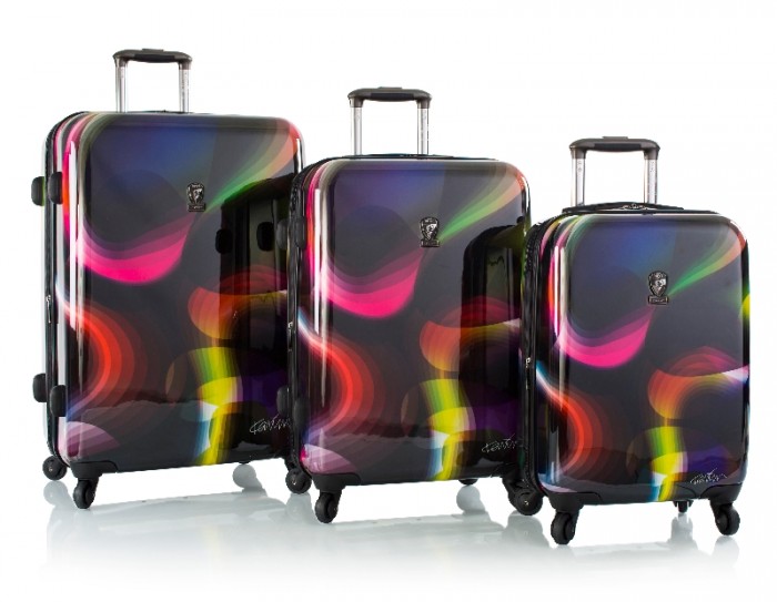 Organik luggage collection by Karim Rashid. 