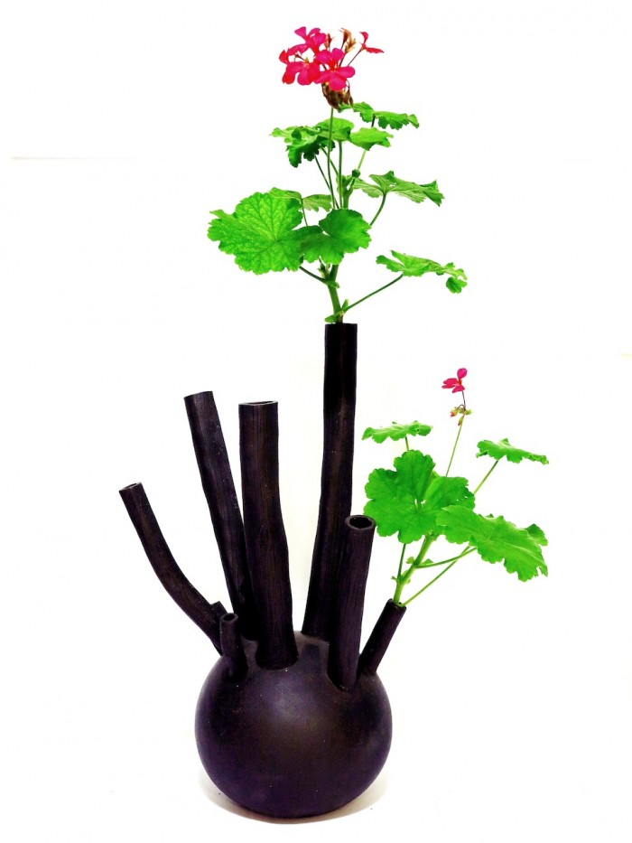 Magarete Woermann clay vase for Design Indaba Expo First Editions. Magarete Woermann clay vase for Design Indaba Expo First Editions.