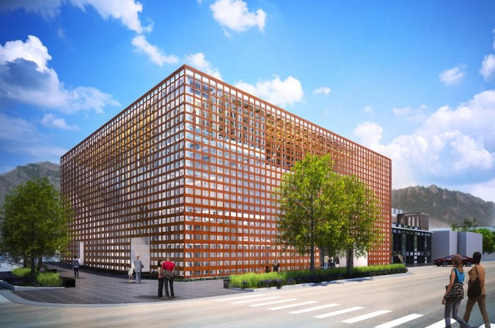 The new Aspen Art Museum by Shigeru Ban. Image: Tony Prikryl. The new Aspen Art Museum by Shigeru Ban. Image: Tony Prikryl.