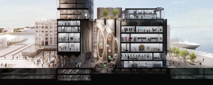 The Zeitz Museum of Contemporary Art Africa by Thomas Heatherwick. 