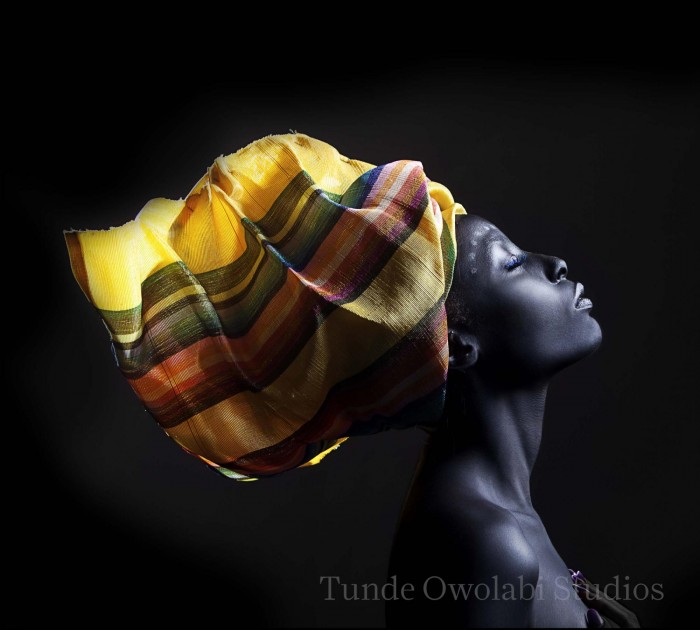 Image from the exhibition "The Woven Fabric" by Tunde Owolabi.